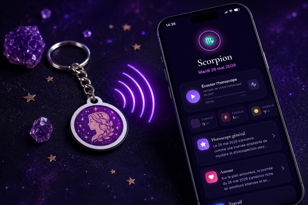 Interface horoscope Astro Stellar sur smartphone