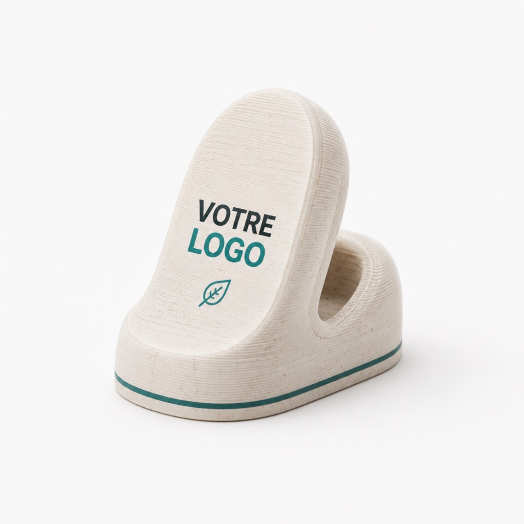 Variante support comptoir avec sticker