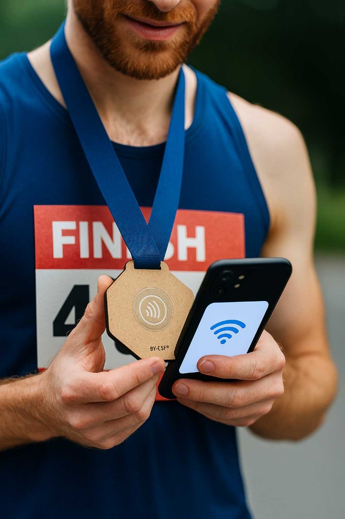 Athletics Labs medaille NFC evenementielle