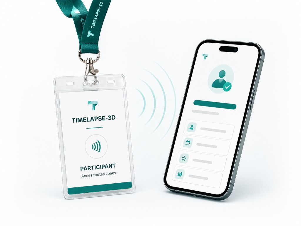 Fonctionnement d’un badge NFC avec smartphone