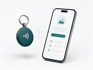 Porte-clé NFC personnalisé