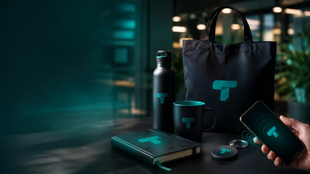 Collection de goodies connectés Timelapse-3D au logo de marque